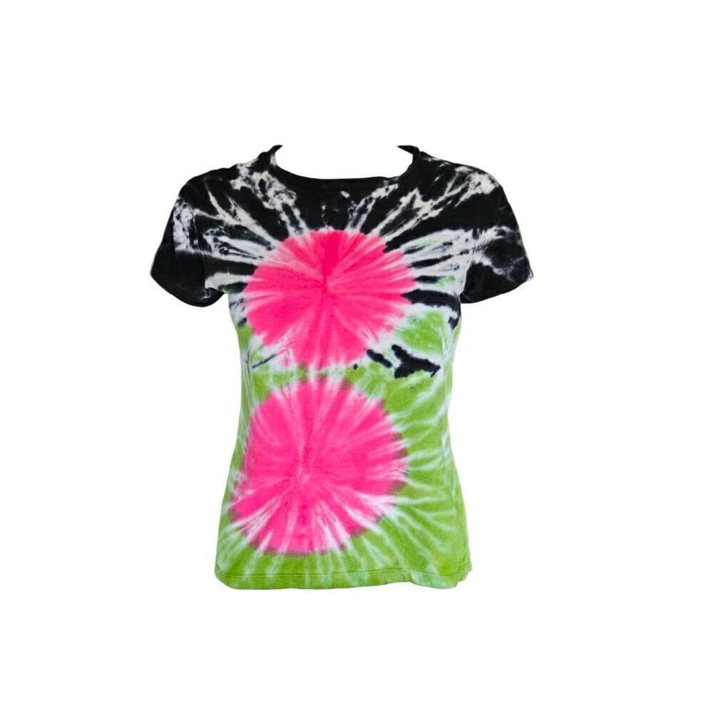 y2k tie dye baby tee